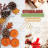 Laser Engraved Acrylic Dangle Earrings - Fall, Halloween, & Christmas Designs
